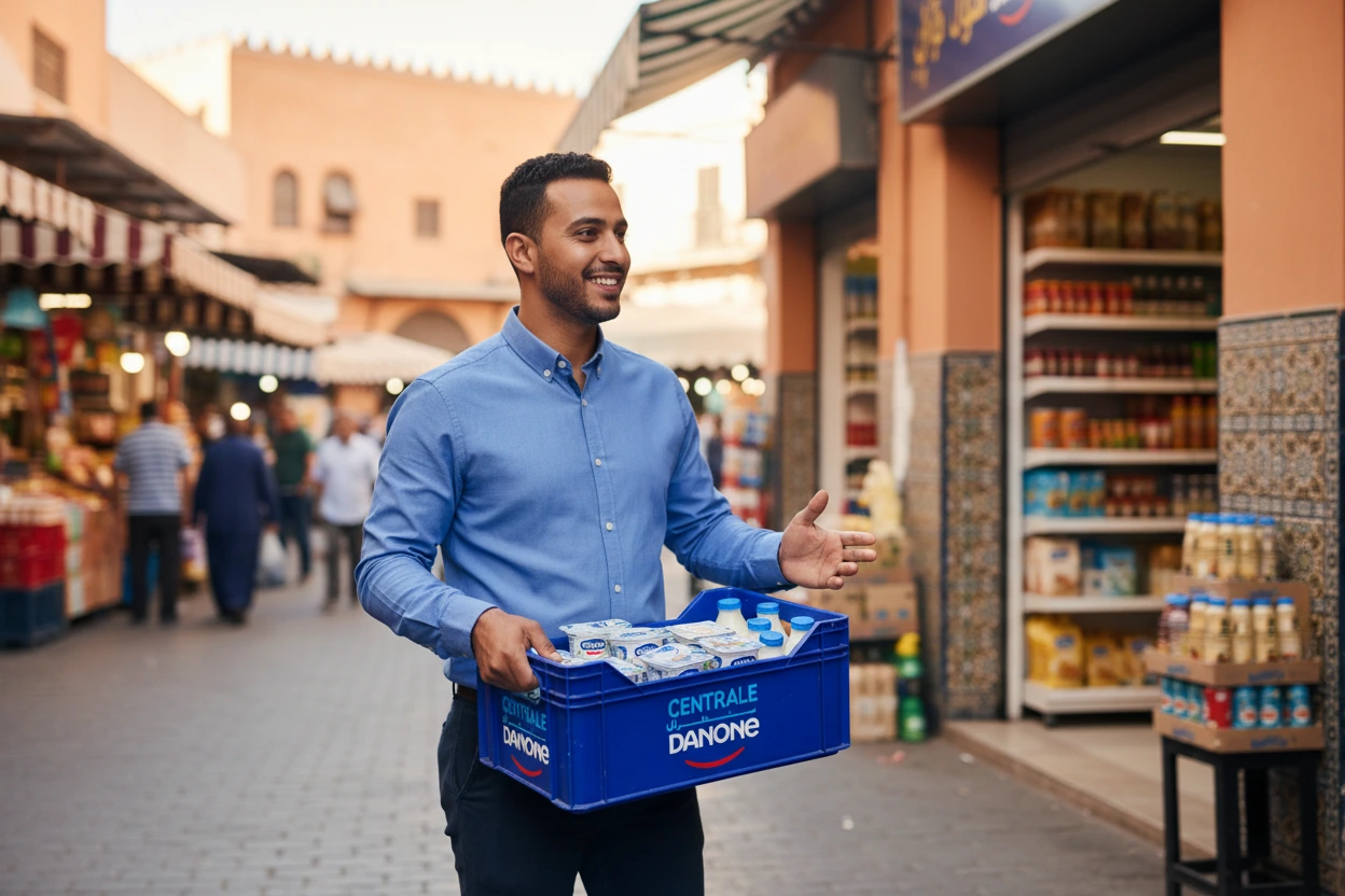 Centrale Danone توظيف بائعين
