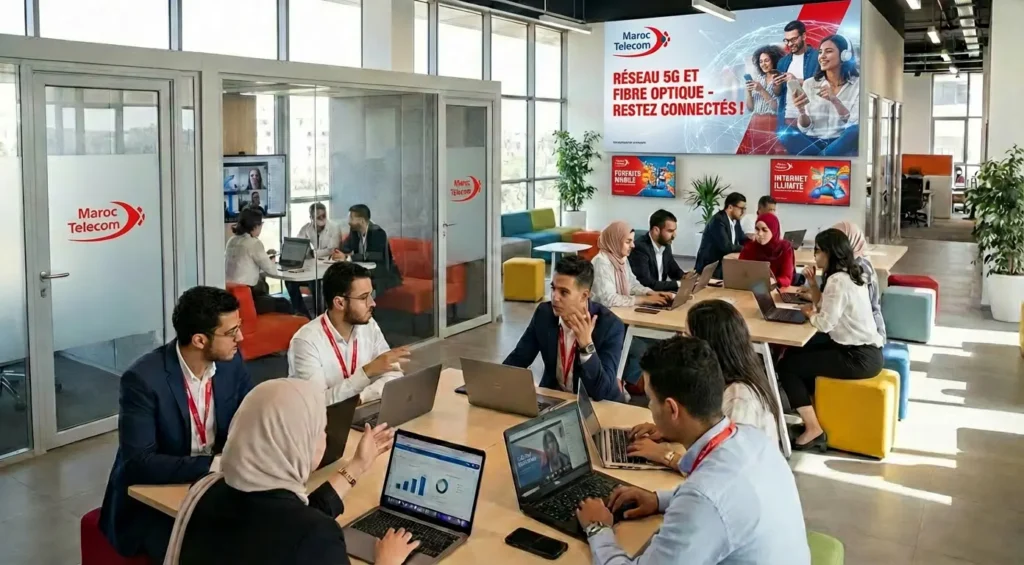 اتصالات المغرب توظيف 2026 – التسجيل والترشيح