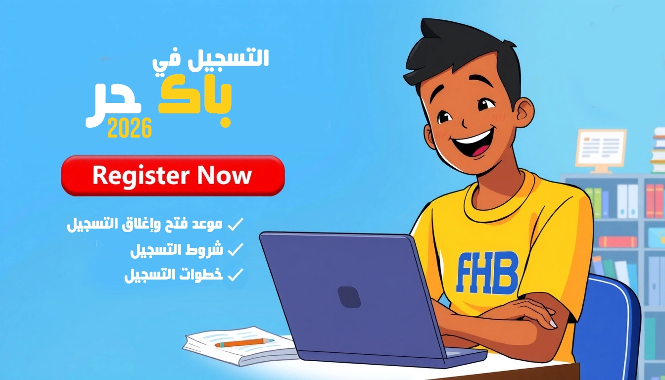 التسجيل في باك حر 2026