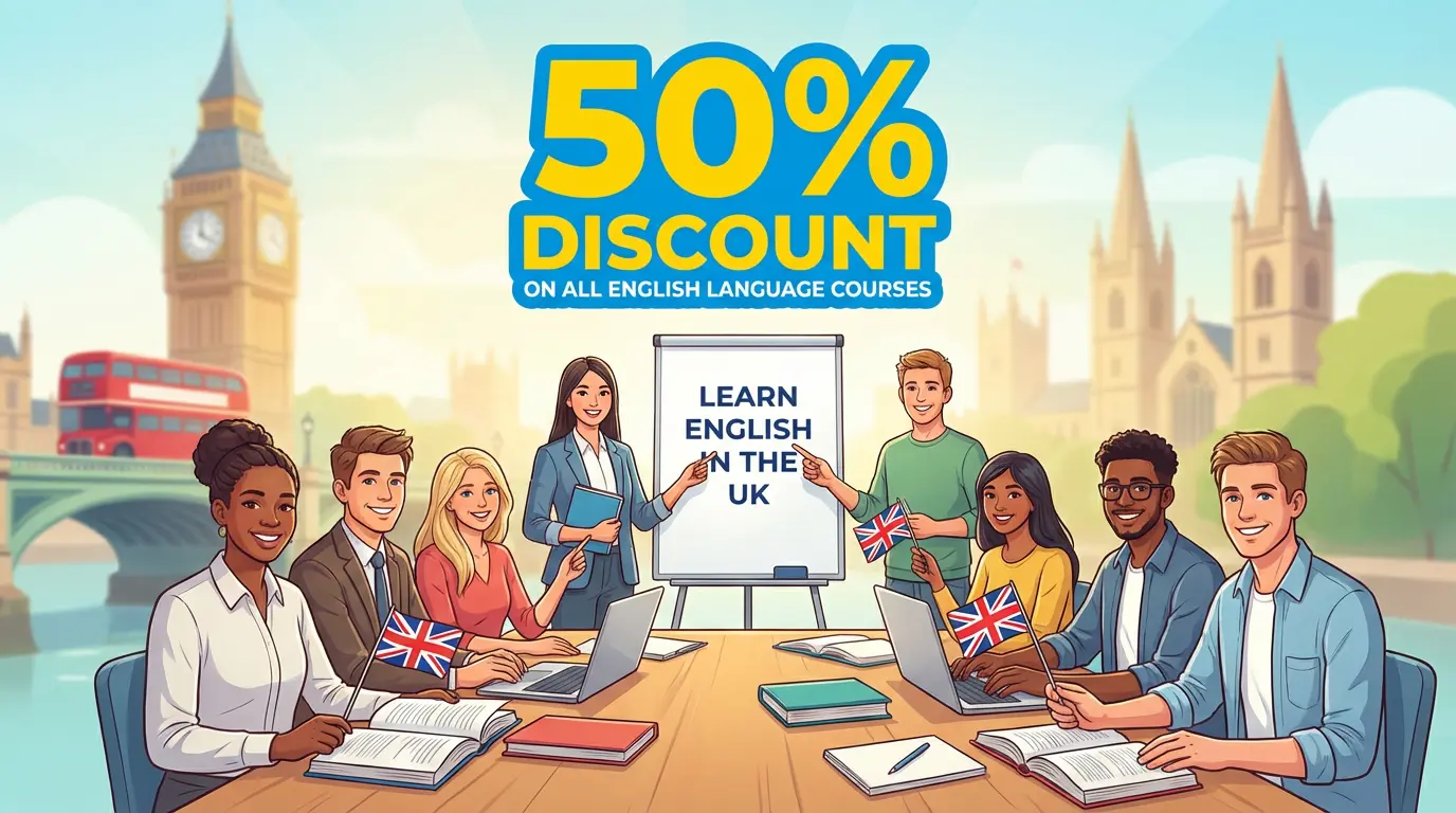 دورات إنجليزية بخصم 50% مع DrTutor في المملكة المتحدة
