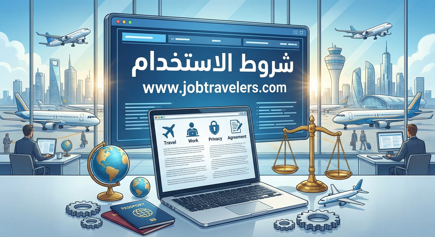 شروط الاستخدام موقع jobtravelers